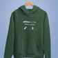 Offline Is The New Luxury Unisex Hoodie Sweatshirt Green - Sigmatrends