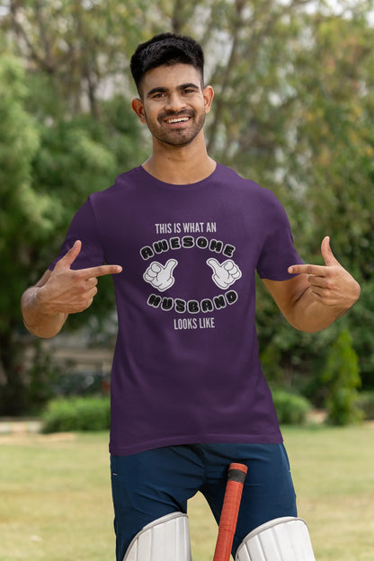 This Is What An Awesome Husband Looks Like Plus Size T-Shirt - Sigma Trends
