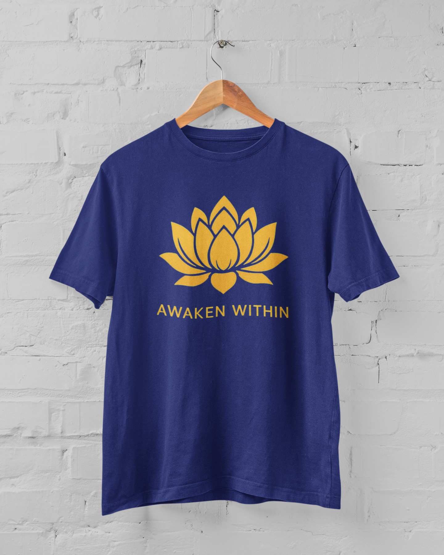 Awaken Within Unisex Plus Size Royal Blue T-Shirt - sigmatrends
