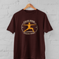 Calm Mind Strong Body Yoga Maroon T-Shirt for Men & Women - sigmatrends