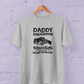 Daddy and Daughter Not Always Eye to Eye Unisex T-Shirt