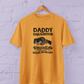 Daddy and Daughter Not Always Eye to Eye Unisex T-Shirt
