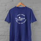 Coffee Lover Unisex Plus Size Royal Blue T-Shirt - First I Drink Coffee Then I Do The Things - sigmatrends