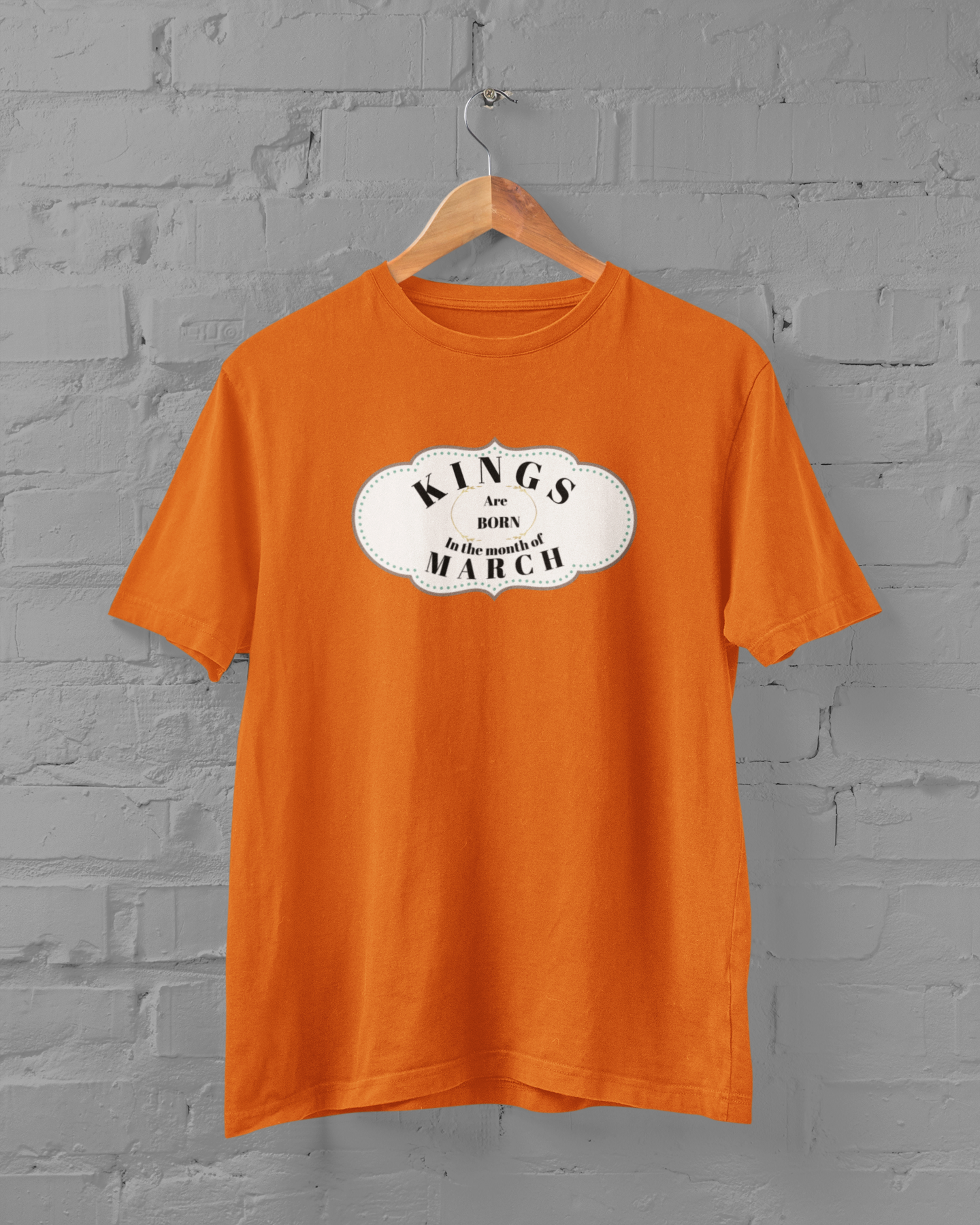 Legends Are Born In March Unisex Plus Size Orange T-Shirt - sigmatrends