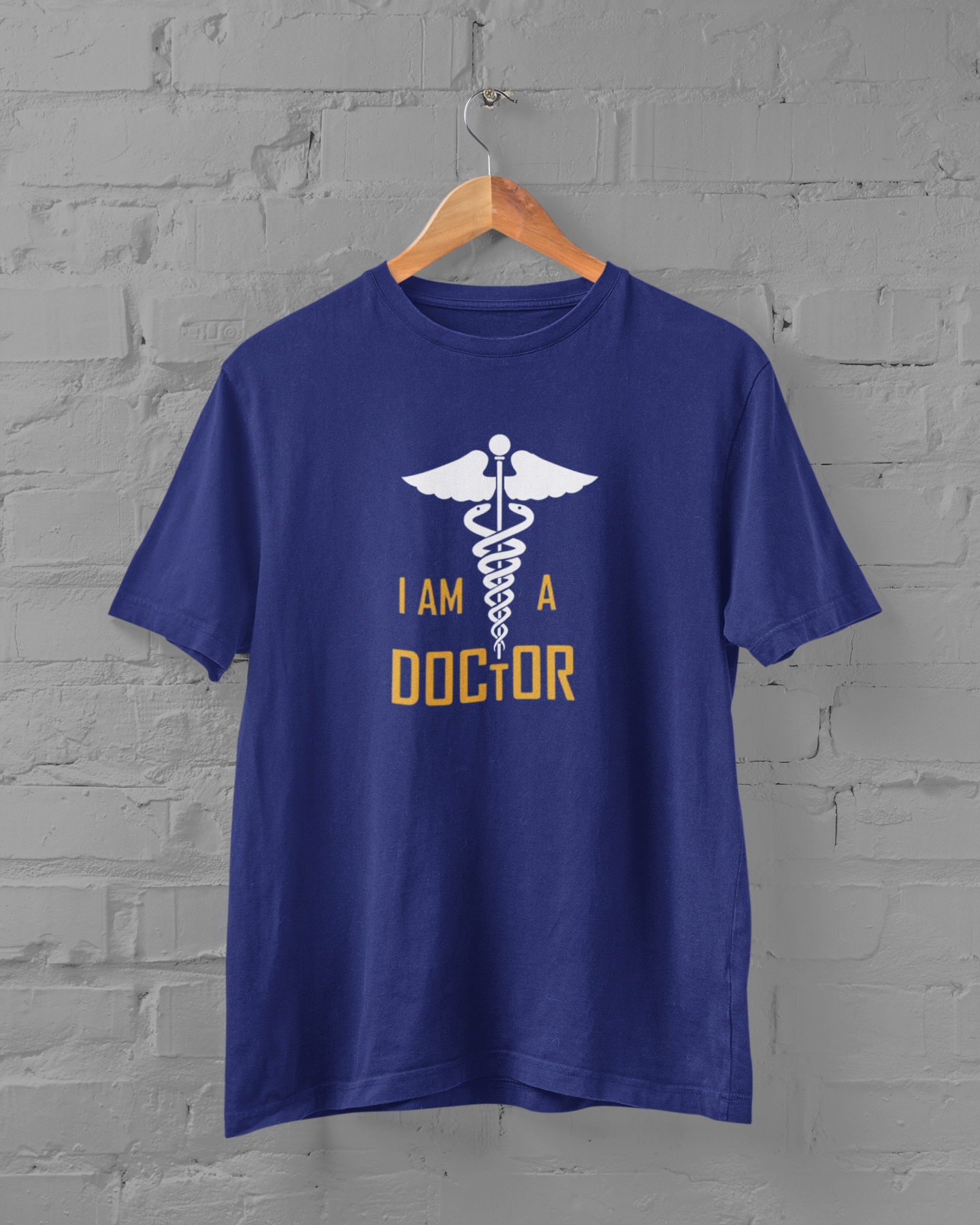 I Am A Doctor Plus Size Unisex Royal Blue T-Shirt Sigmatrends