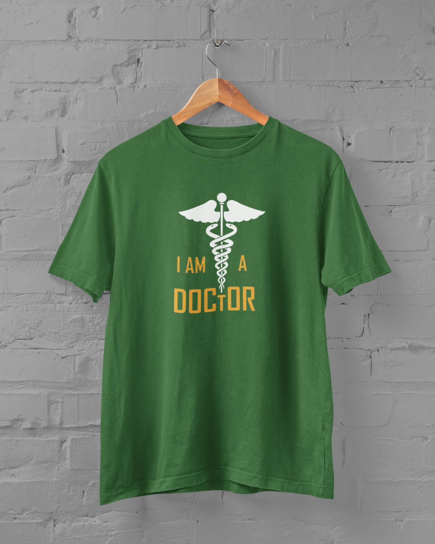 I Am A Doctor Plus Size Unisex Green T-Shirt Sigmatrends