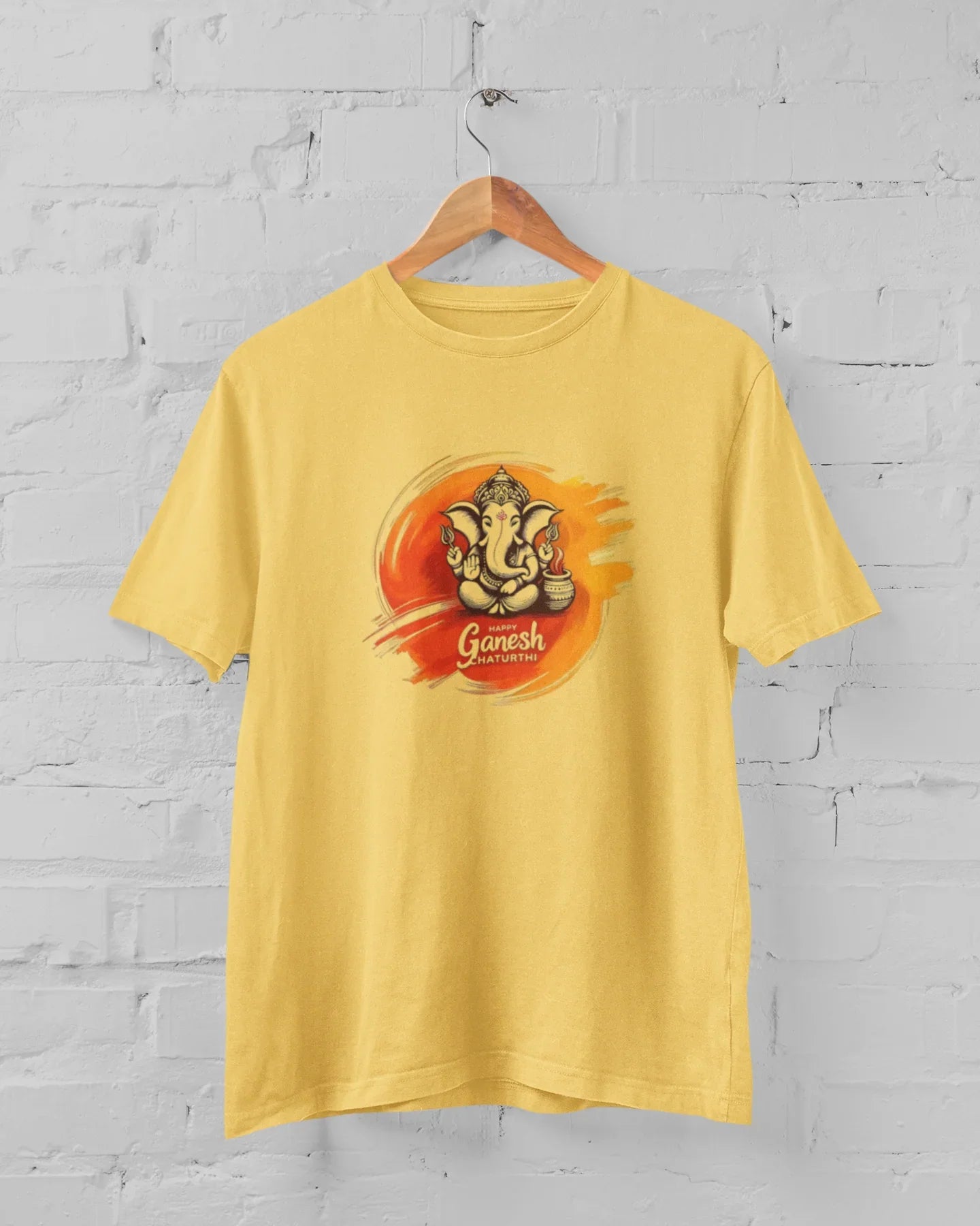 Happy Ganesh Chaturthi T-Shirt - Sigma Trends