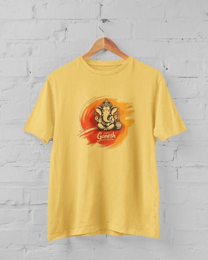 Happy Ganesh Chaturthi T-Shirt - Sigma Trends