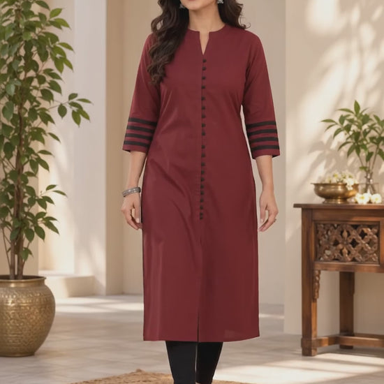 Sigma Trends Ruby Cotton women's plus size kurti video