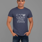 You Call It Chaos We Call It Family Plus Size Navy Blue T-Shirt Sigmatrends