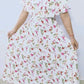 American Crepe Printed Dress Sigma trends