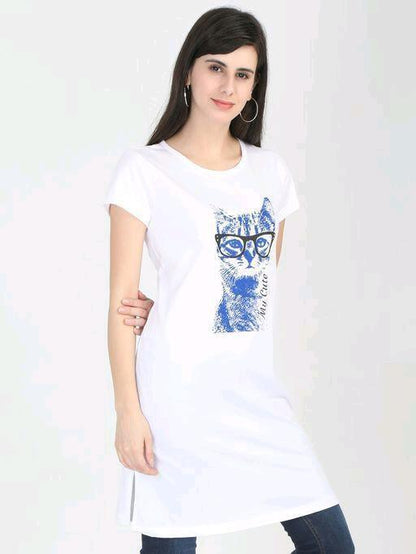 Cotton Printed Long Top - Sigma Trends