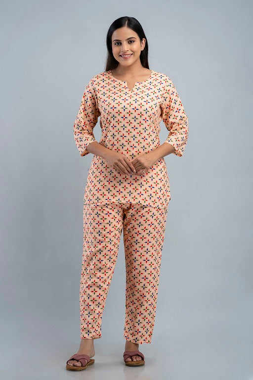 Buy Moomaya Sleepwear, 2 Pcs Cotton Night Dress For Women, Sleeveless Dress  & Shrug Set Online at Best Prices in India - JioMart.