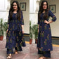 Women's Cotton Flared Printed Long Kurti with Palazzos - sigmatrends